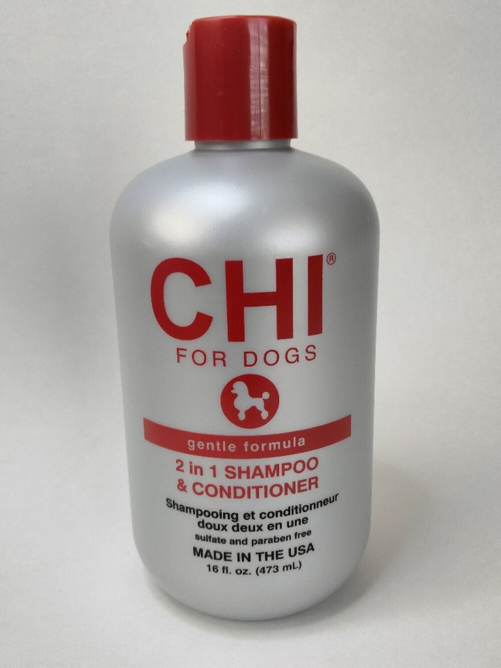 CHI for Dogs Gentle Formula 2-in-1 Shampoo and Conditioner, 16 fl oz sealed